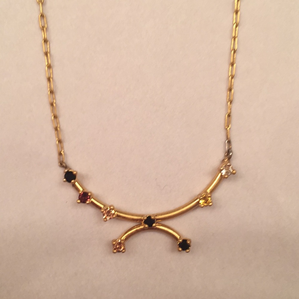 Madewell Multi-Color Gem Necklace